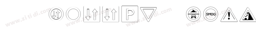 X Traffic Bold字体转换